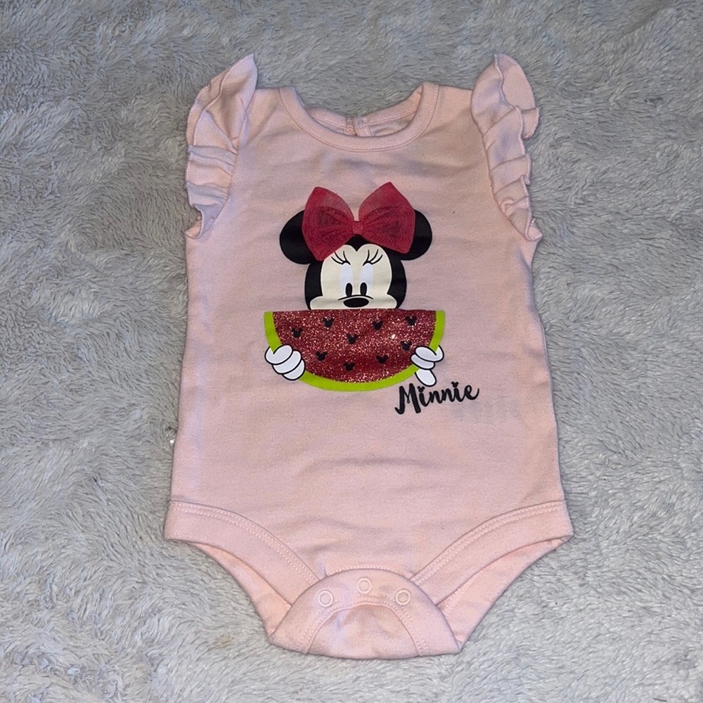 Disney mini mouse bodysuit onesie